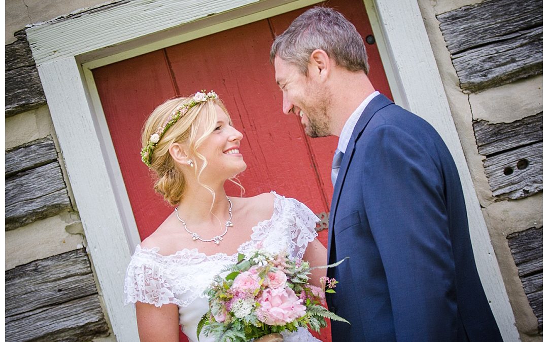 Deanna + Zach | Ostertag Vistas Farm Wedding Photos | Maryland Wedding Photographer