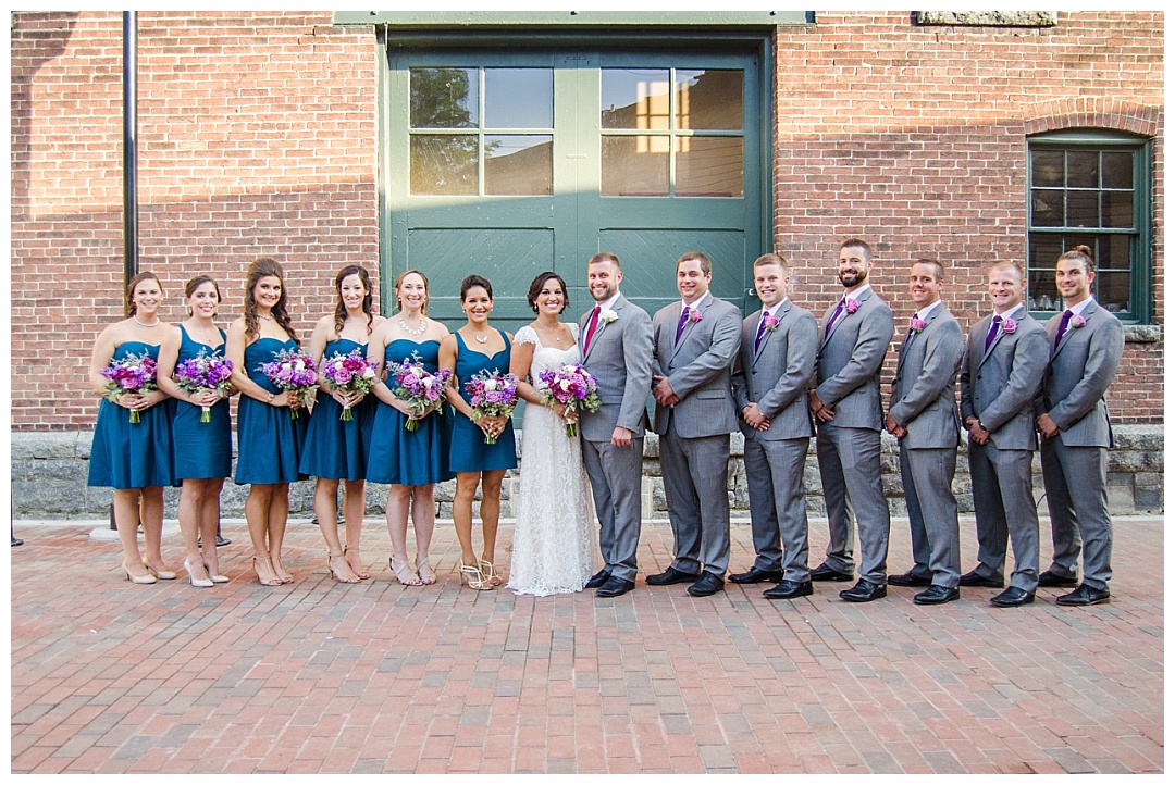 bridal party photo