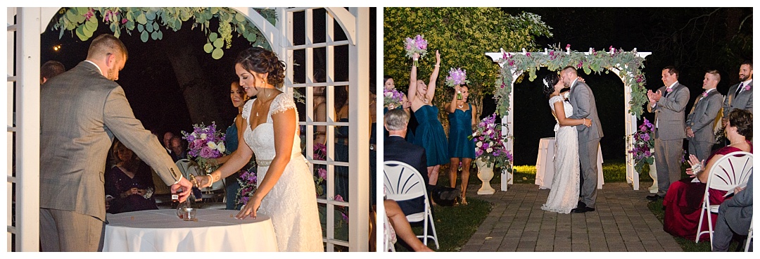 Overhills Mansion wedding ceremony