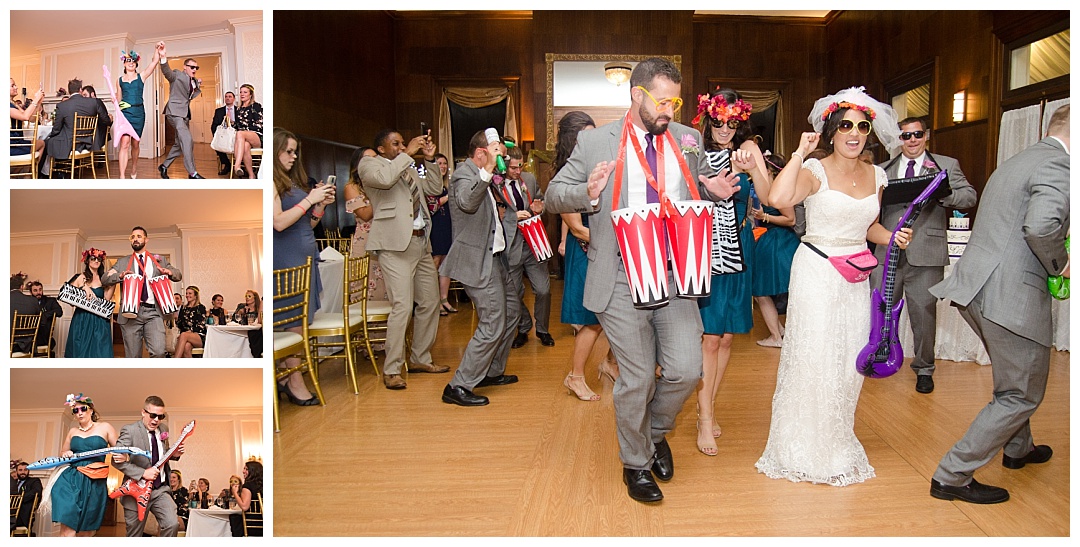 wedding party introductions