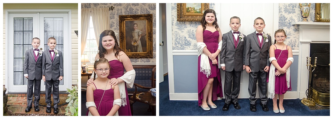 wedding family portraits