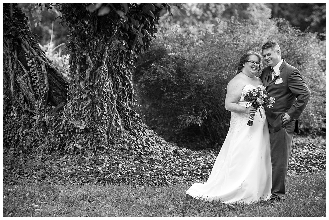 bride and groom wedding photo