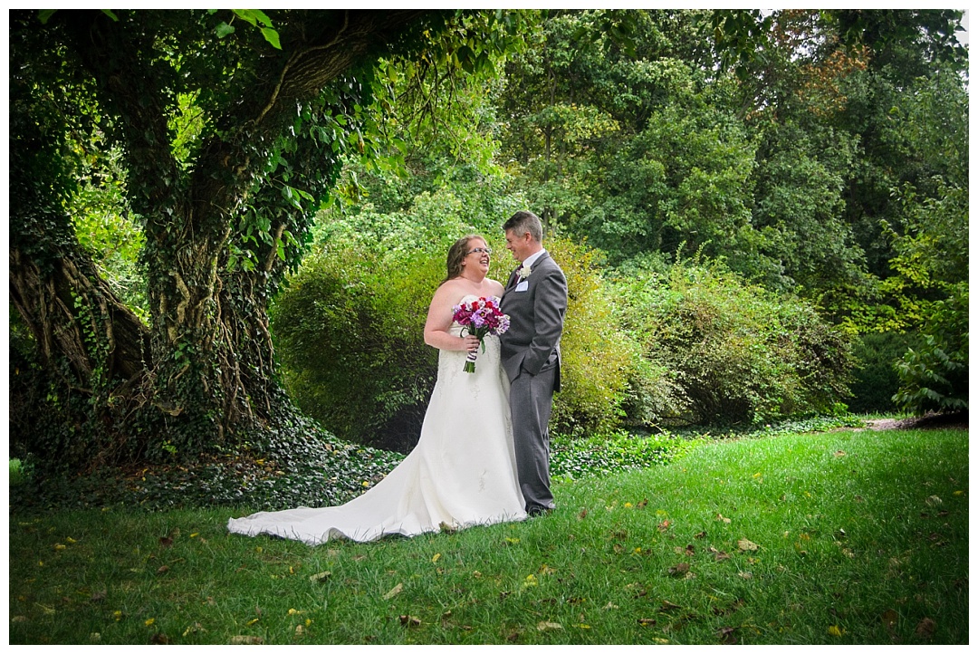 bride and groom wedding photo