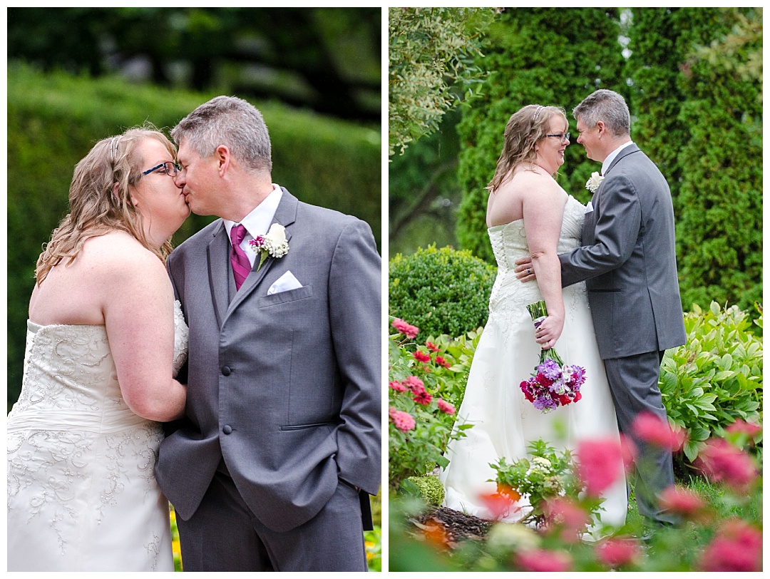 bride and groom wedding photos