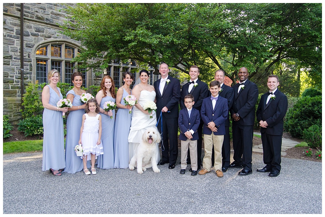 Maryvale Castle wedding photo