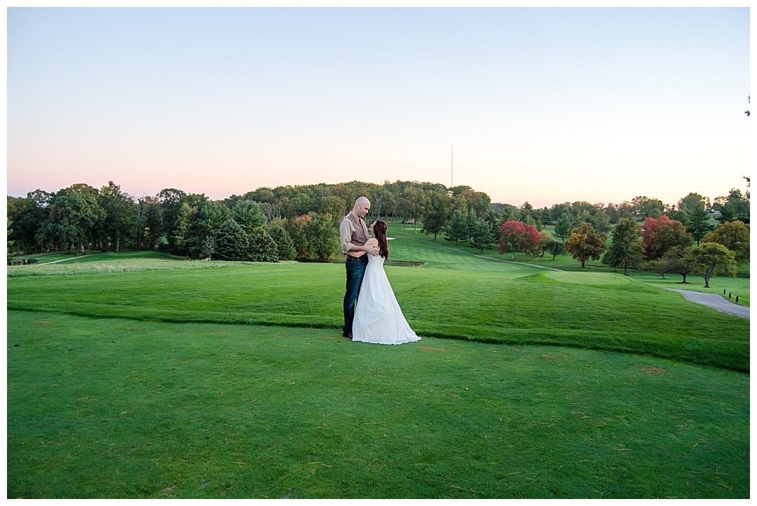 Piney Branch Golf Club wedding photo