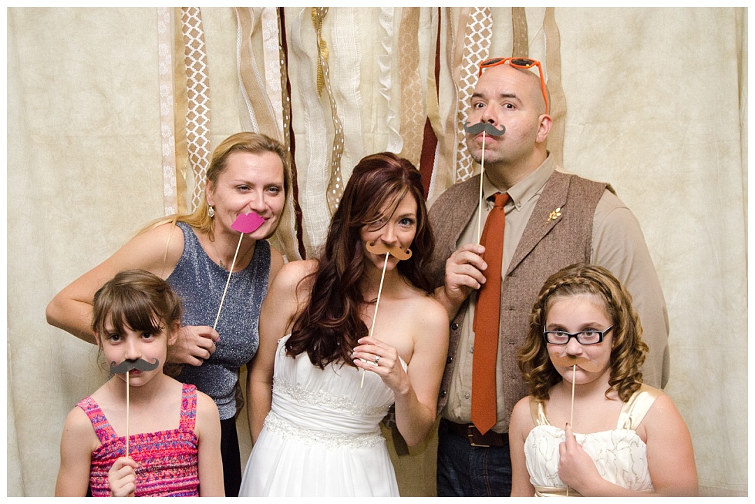 Piney Branch Golf Club wedding photo booth