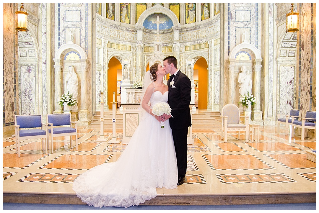 Our Lady of Angels Church wedding