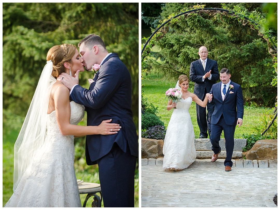 Spring Hill Manor wedding ceremony