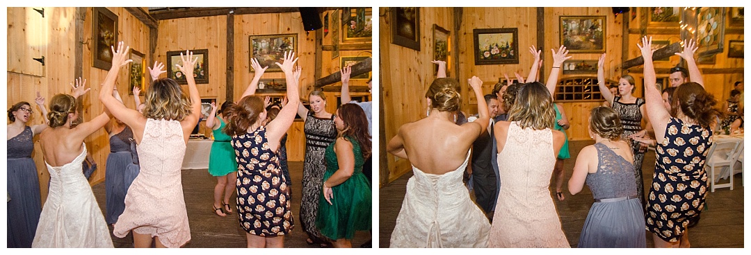 Spring Hill Manor wedding reception dancing