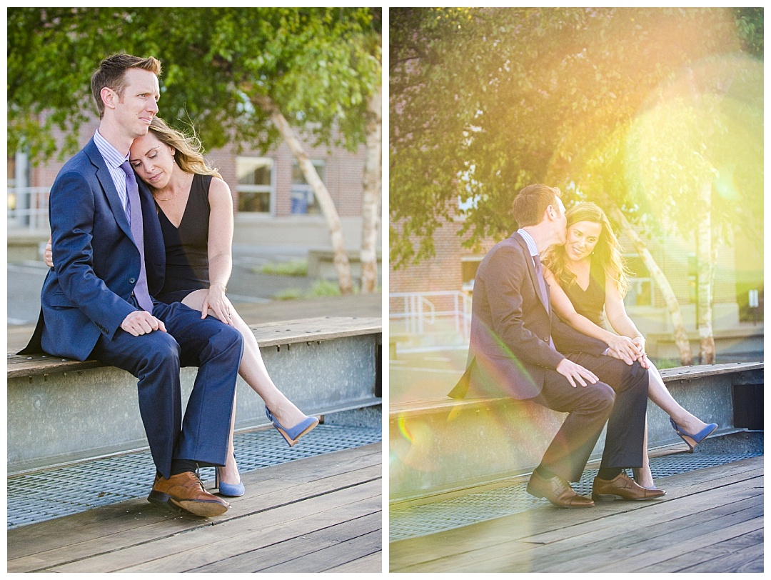 Baltimore Inner Harbor Tide Point engagement photos