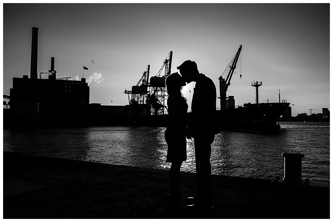 Baltimore Inner Harbor Tide Point engagement photos