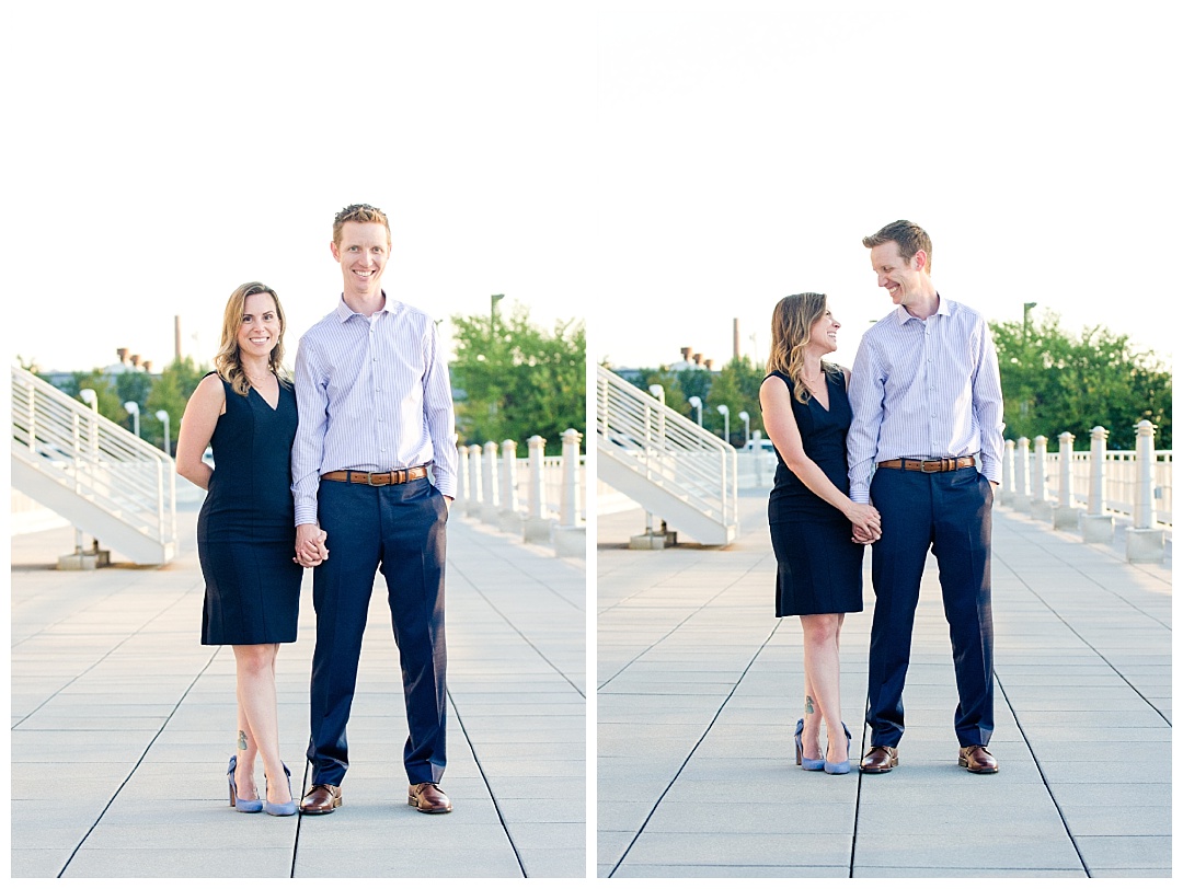 Baltimore Inner Harbor Tide Point engagement photos