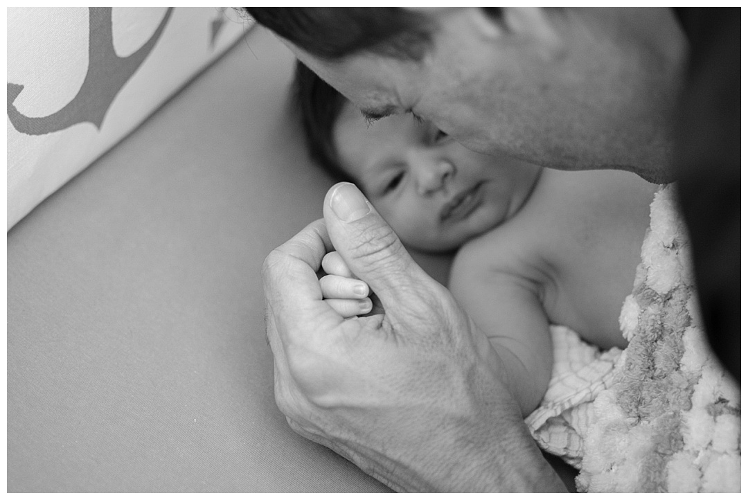 Baltimore Home Newborn Photos | Aaron Haslinger Photography