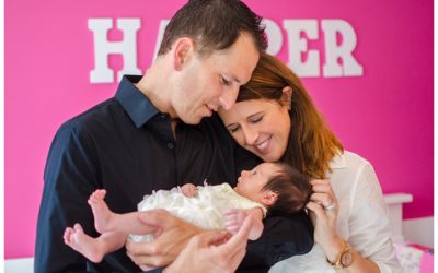 Baby Harper | Home Newborn Photos | Baltimore Family Photographer
